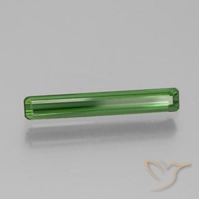 Turmalina Verde médio Natural 1.08ct, Corte Octógono / Esmeralda, VVS-VS