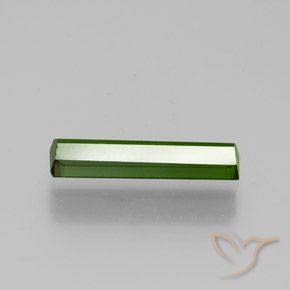 Turmalina Verde médio Natural 1.17ct, Corte Octógono / Esmeralda, VS-SI