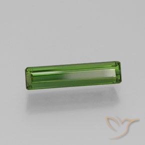 Turmalina Verde médio Natural 1.33ct, Corte Octógono / Esmeralda, VS-SI