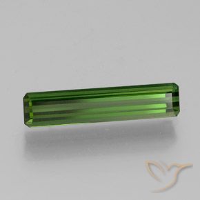 Turmalina Verde floresta Natural 1.75ct, Corte Octógono / Esmeralda, VVS