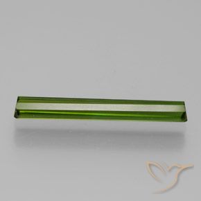Turmalina Verde médio Natural 1.58ct, Corte Octógono / Esmeralda, VVS-VS