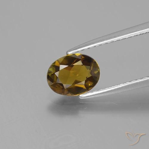 0.98ct Natural Terra Dourada Turmalina, oval, VVS-VS