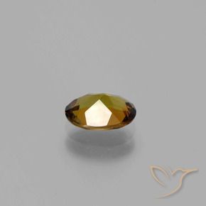 Turmalina Terra Dourada Natural 0.98ct, oval, VVS-VS