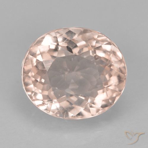 2.19ct Natural Rosa salmão Turmalina, oval, VS