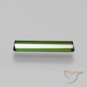 Turmalina verde escuro Natural 1.71ct, Corte Octógono / Esmeralda, VVS-VS