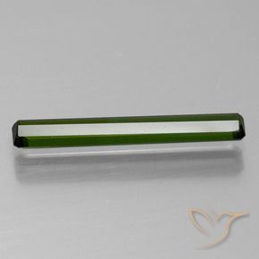 Turmalina Verde floresta Natural 1.08ct, Corte Octógono / Esmeralda, VVS
