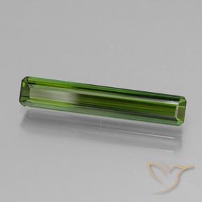 Turmalina Verde Terroso Natural 1.44ct, Corte Octógono / Esmeralda, VVS