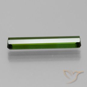 Turmalina Verde Terroso Natural 1.60ct, Corte Octógono / Esmeralda, VVS