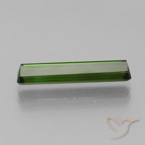 Turmalina Verde escuro Natural 1.70ct, Corte Octógono / Esmeralda, VVS