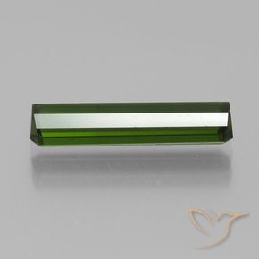 Turmalina Verde floresta Natural 1.90ct, Corte Octógono / Esmeralda, VVS