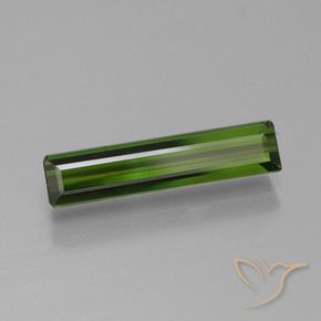 Turmalina Verde floresta Natural 1.52ct, Corte Octógono / Esmeralda, VS