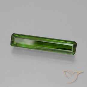 Turmalina Verde escuro Natural 1.88ct, Corte Octógono / Esmeralda, VS-SI