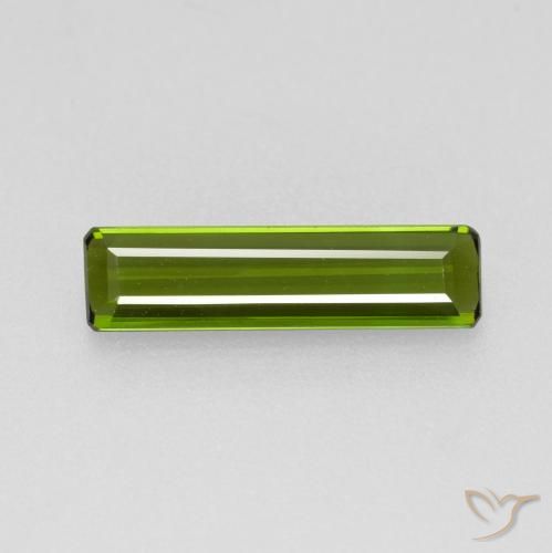 Turmalina Algas Verdes Natural 1.05ct, Corte Octógono / Esmeralda, VVS