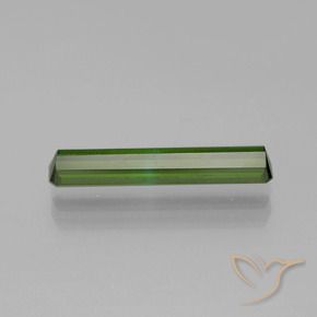 Turmalina verde escuro Natural 1.13ct, Corte Octógono / Esmeralda, VVS