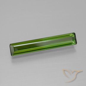 Turmalina Verde floresta Natural 1.31ct, Corte Octógono / Esmeralda, VVS