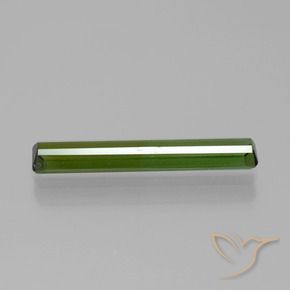 Turmalina Verde floresta Natural 1.31ct, Corte Octógono / Esmeralda, VVS