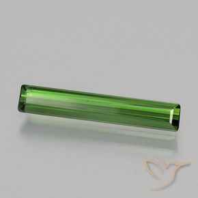 Turmalina Verde floresta Natural 1.18ct, Corte Octógono / Esmeralda, VVS-VS