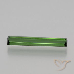 Turmalina Verde floresta Natural 1.18ct, Corte Octógono / Esmeralda, VVS-VS
