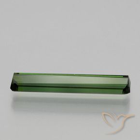 Turmalina Verde Terroso Natural 1.76ct, Corte Octógono / Esmeralda, VVS-VS