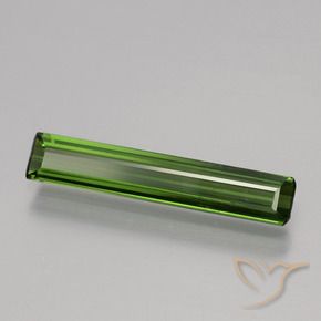 Turmalina Verde floresta Natural 1.27ct, Corte Octógono / Esmeralda, VS