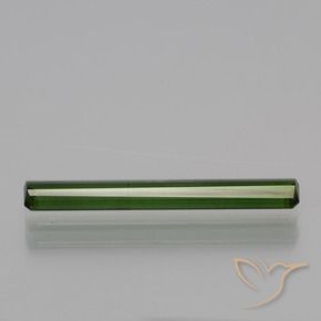 Turmalina Verde floresta Natural 1.47ct, Corte Octógono / Esmeralda, VS