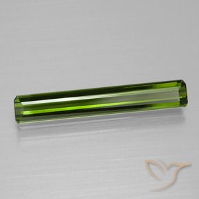 Turmalina Verde escuro Natural 1.59ct, Corte Octógono / Esmeralda, VS