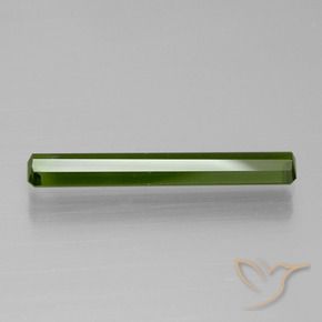 Turmalina Verde escuro Natural 1.59ct, Corte Octógono / Esmeralda, VS