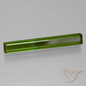 Turmalina verde escuro Natural 1.56ct, Corte Octógono / Esmeralda, VS
