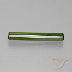 Turmalina Verde floresta Natural 1.73ct, Corte Octógono / Esmeralda, VVS-VS