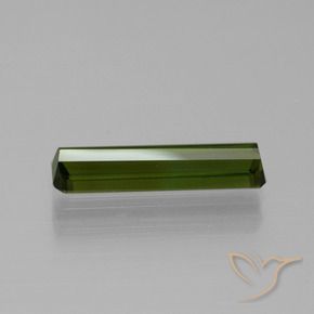 Turmalina Verde Terroso Natural 1.57ct, Corte Octógono / Esmeralda, VVS-VS