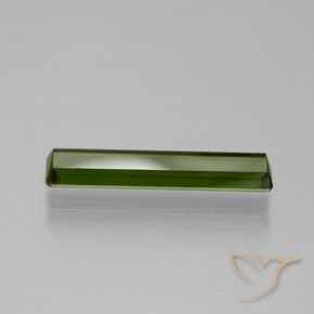 Turmalina Verde floresta Natural 1.88ct, Corte Octógono / Esmeralda, VVS-VS