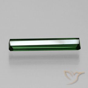 Turmalina verde escuro Natural 1.56ct, Corte Octógono / Esmeralda, VVS-VS