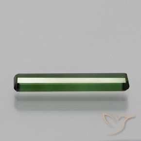 Turmalina Verde escuro Natural 1.36ct, Corte Octógono / Esmeralda, VVS-VS