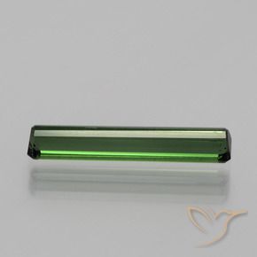 Turmalina Verde Terroso Natural 1.37ct, Corte Octógono / Esmeralda, VS