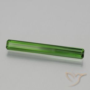 Turmalina Verde médio Natural 1.76ct, Corte Octógono / Esmeralda, VS