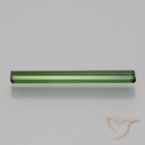 Turmalina Verde médio Natural 1.76ct, Corte Octógono / Esmeralda, VS