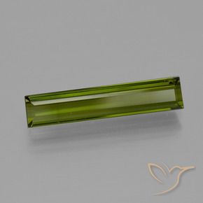 Turmalina Verde floresta Natural 2.55ct, baguete, VS