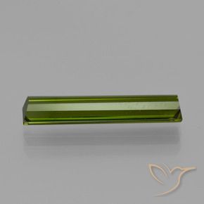 Turmalina Verde floresta Natural 2.55ct, baguete, VS