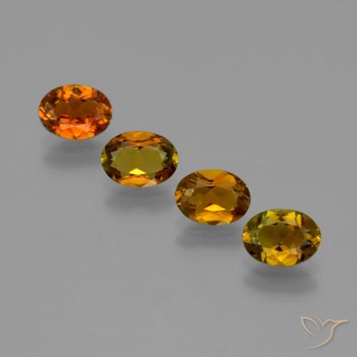 2.62ctw Natural Marrom Profundo a Dourado Avermelhado Turmalina, oval, VVS-VS