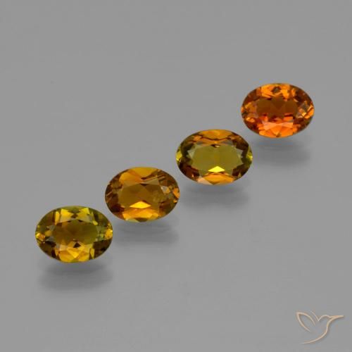 Pedras preciosas de Turmalina Marrom Profundo a Dourado Avermelhado natural de 2.62 ct, oval, VVS-VS