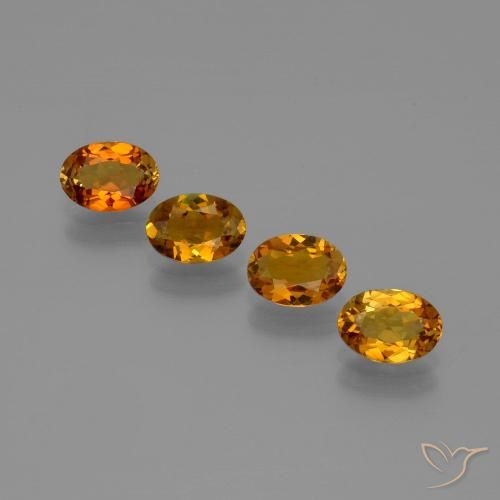 Pedras preciosas de Turmalina Marrom Caramelo natural de 2.09 ct, oval, VS