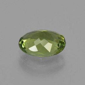 Turmalina verde natural 1,07ct, corte oval, VVS