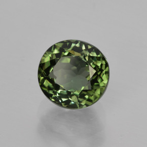 Turmalina verde natural 1,43ct, corte oval, VVS-VS