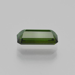 Turmalina Verde floresta Natural 1.34ct, Corte Esmeralda, VVS
