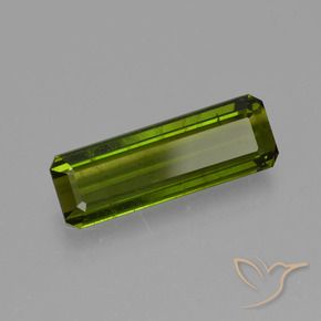 Turmalina verde escuro Natural 1.77ct, Corte Octógono / Esmeralda, VS