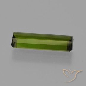 Turmalina verde escuro Natural 1.77ct, Corte Octógono / Esmeralda, VS