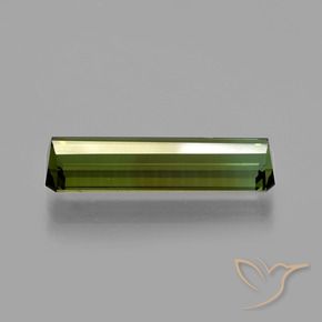 Turmalina verde escuro Natural 2.70ct, Corte Octógono / Esmeralda, VVS-VS
