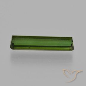 Turmalina Verde floresta Natural 1.91ct, Corte Octógono / Esmeralda, VVS-VS
