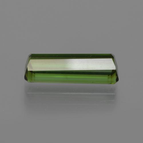 Turmalina verde natural 1,82ct, corte esmeralda, VS