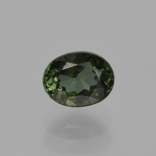 Turmalina verde natural 0,87ct, corte oval, VVS-VS
